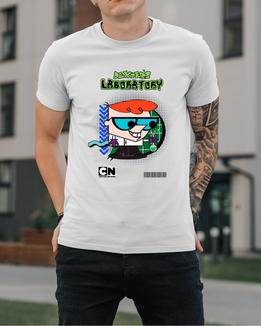 Polera Laboratorio de Dexter con Formula