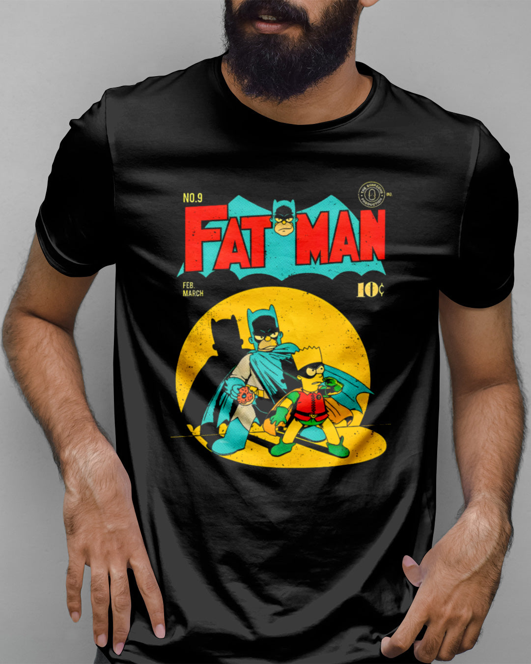 Cartoon - Los Simpsons Fatman
