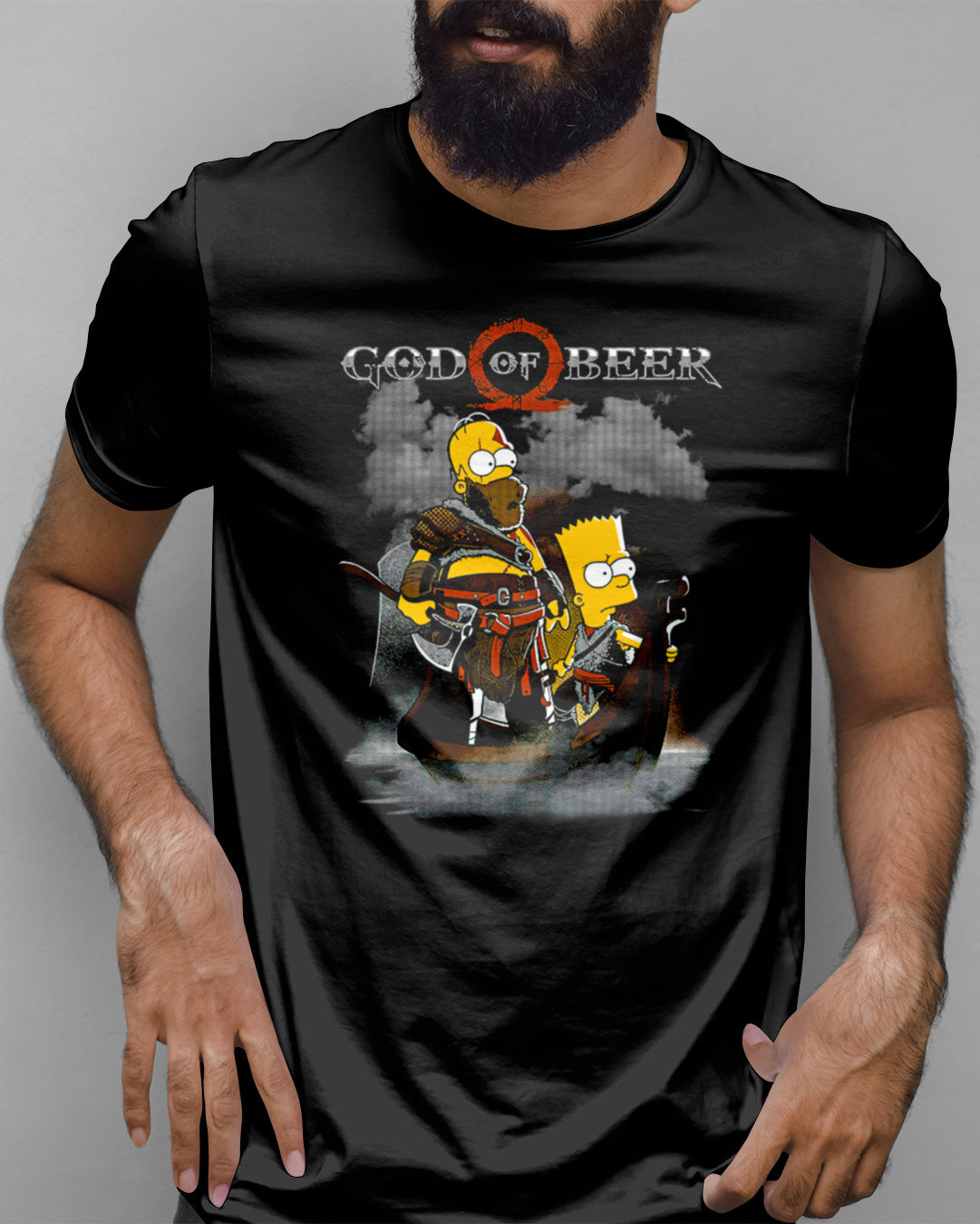 Cartoon - Los Simpsons - God of Beer