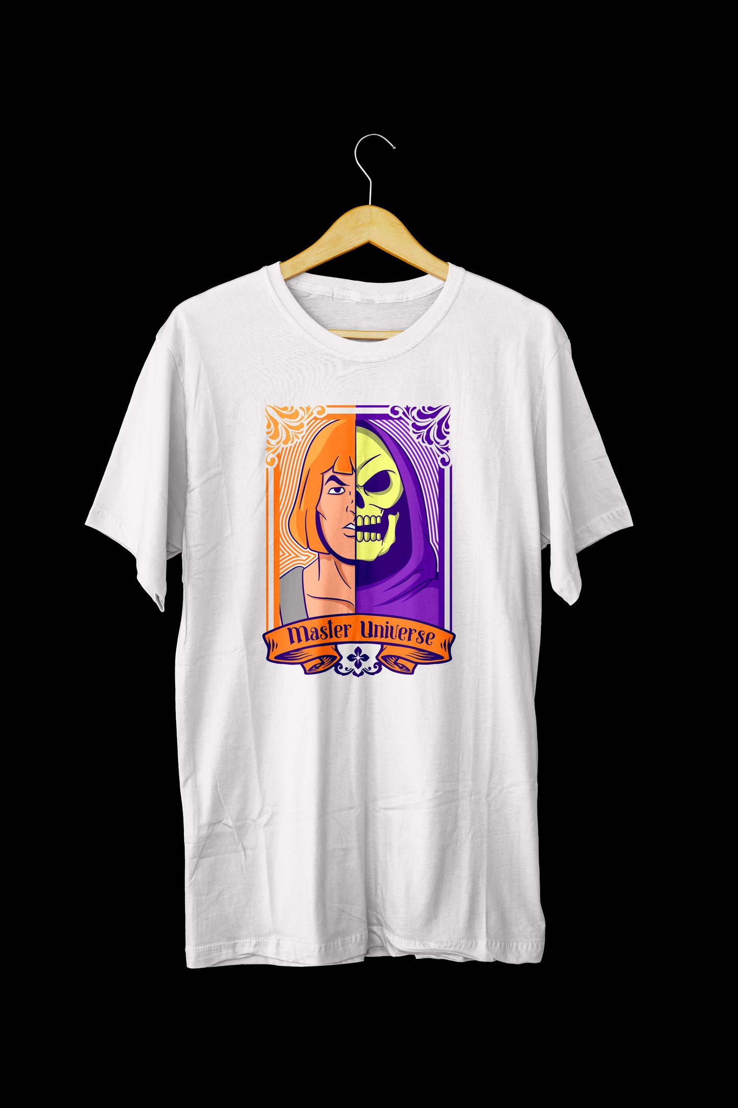 Cartoon - He-Man y Skeletor face