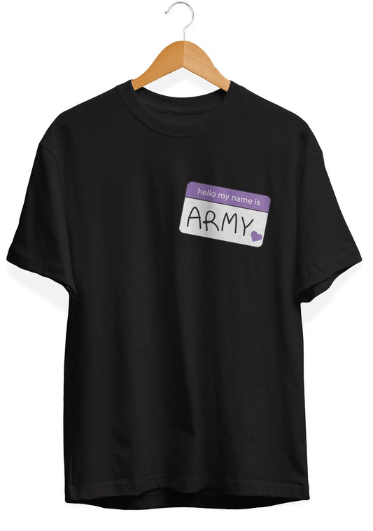 Polera BTS - My Name is ARMY