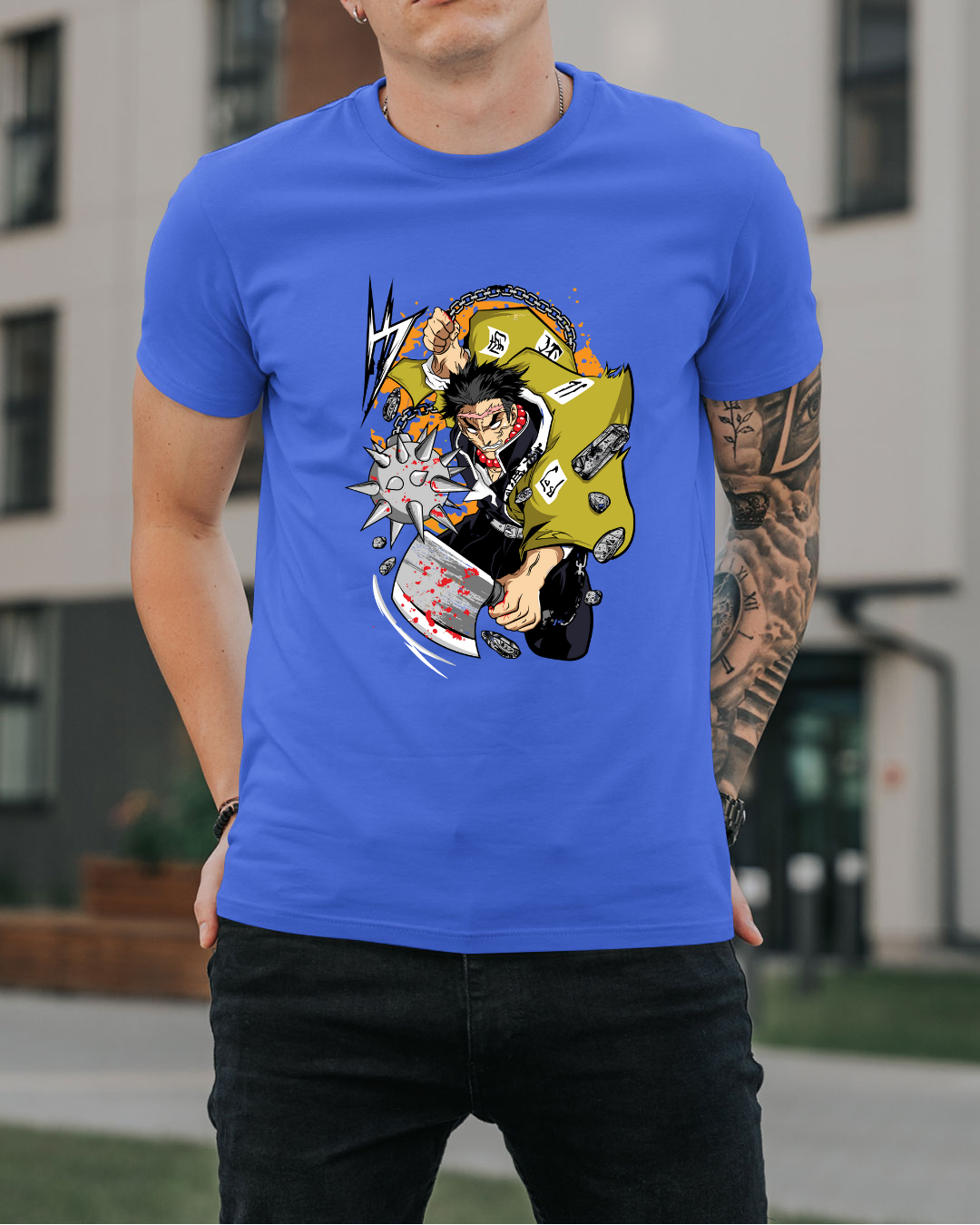 Anime - Demon Slayer - Pilar de Roca