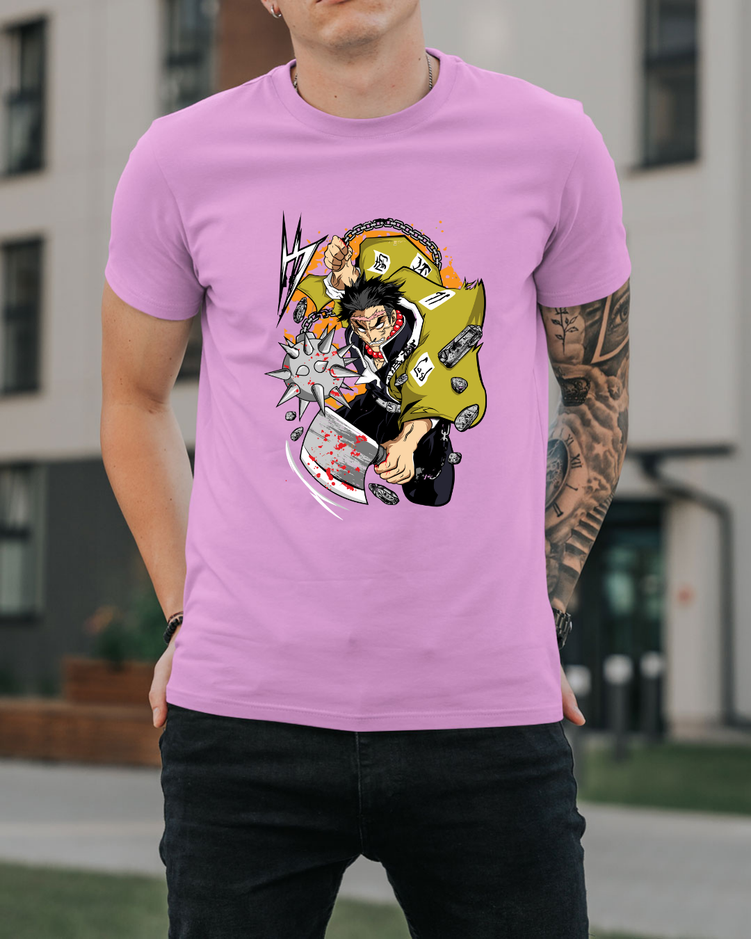 Anime - Demon Slayer - Pilar de Roca