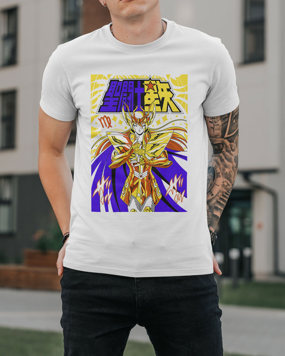 Anime - Caballeros del Zodiaco - Shaka de Virgo