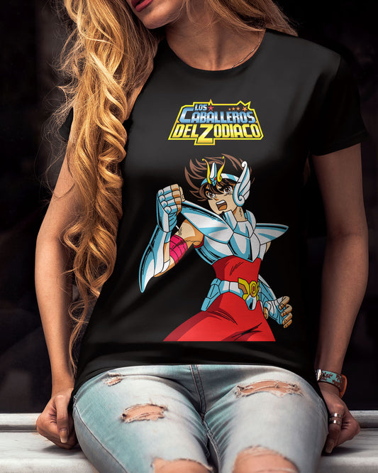 Polera Caballeros del Zodiaco - Saint Seiya