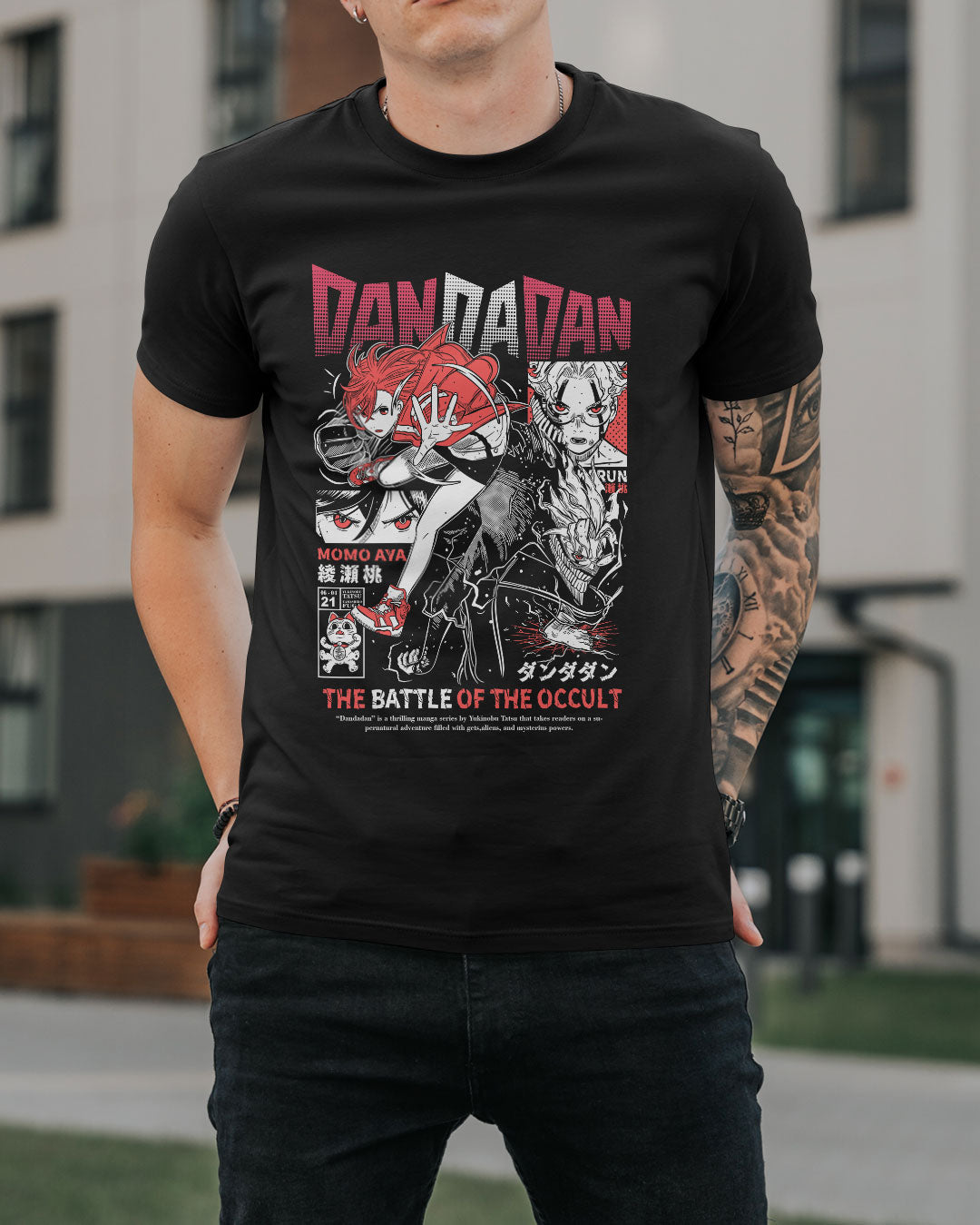 Anime - Dandadan - Okarun and Momo