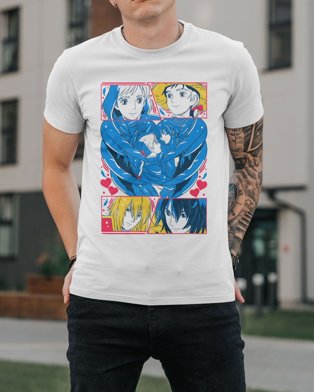 Anime - Studio Ghibli - Howl y Sophie