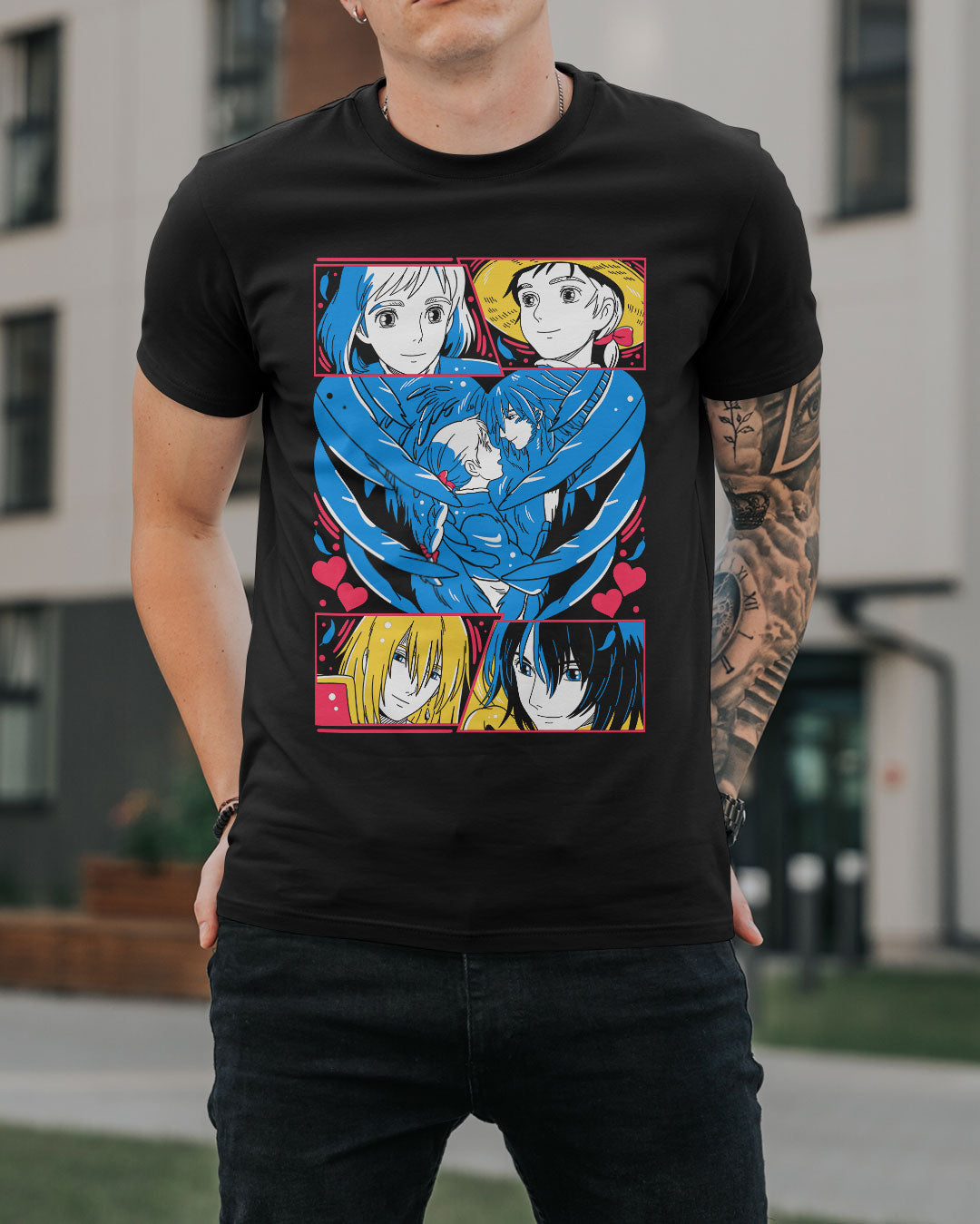 Anime - Studio Ghibli - Howl y Sophie