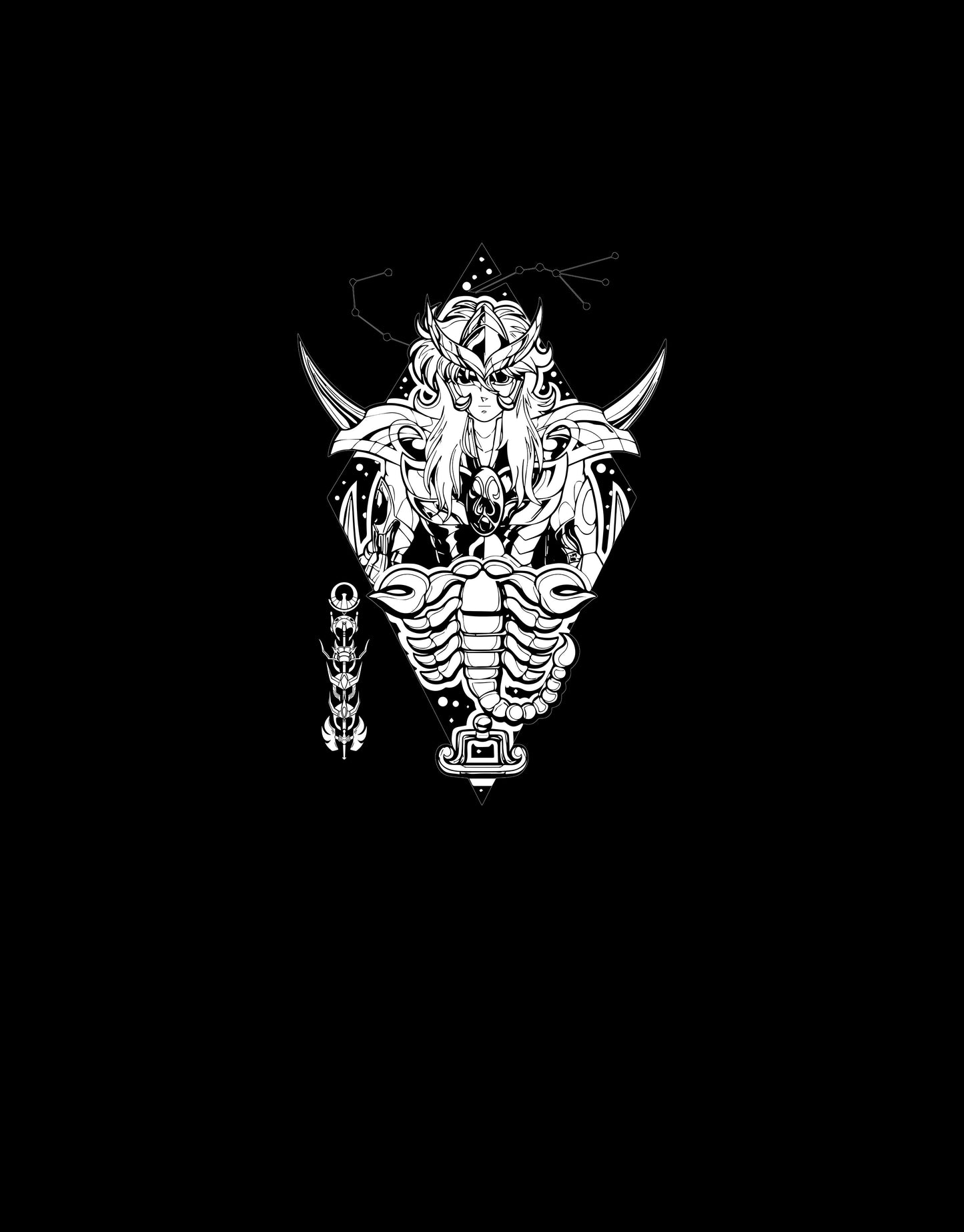 Anime - Caballeros del Zodiaco - Milo de Escorpio