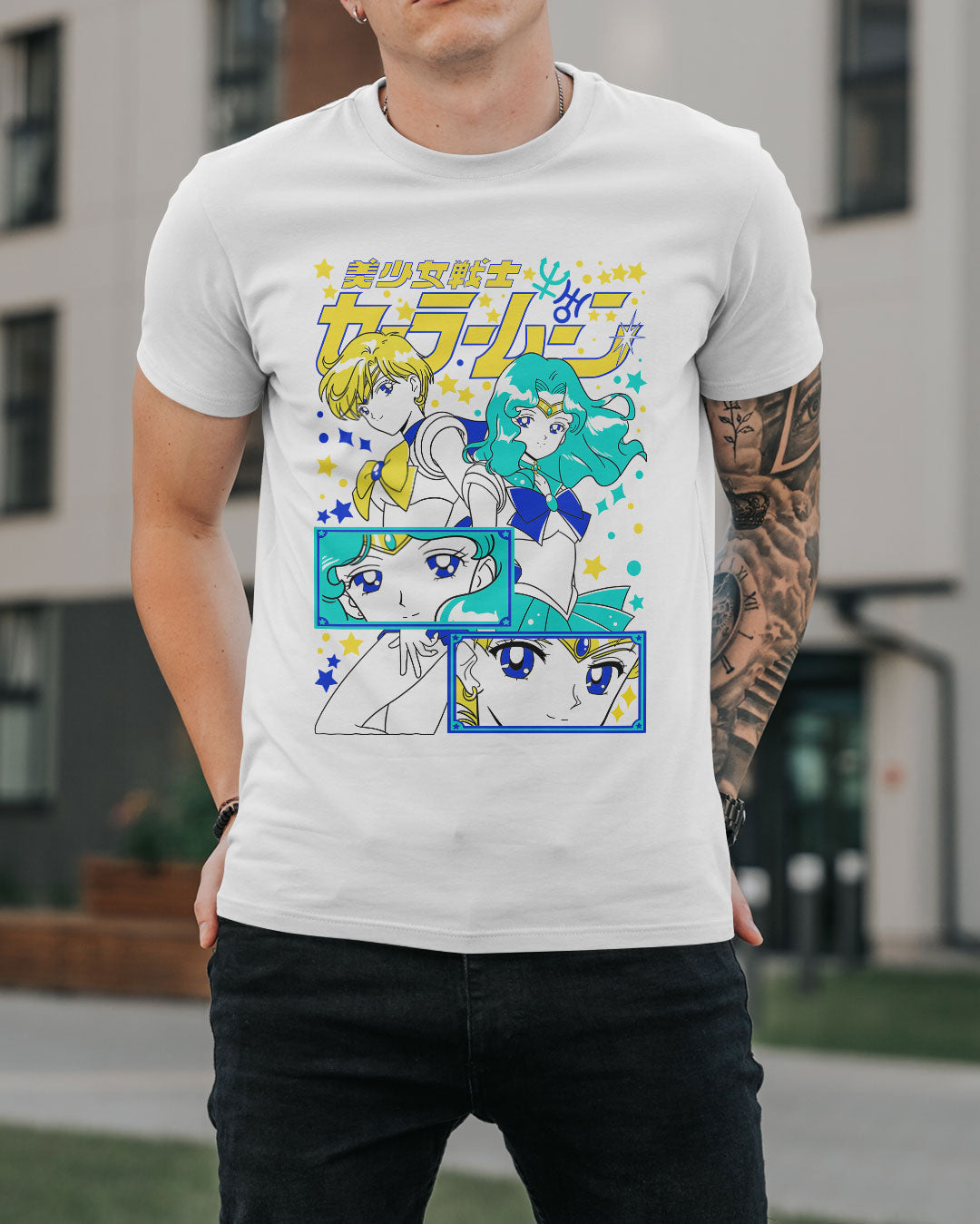 Anime - Sailor Moon - Sailor Urano y Seilor Neptuno