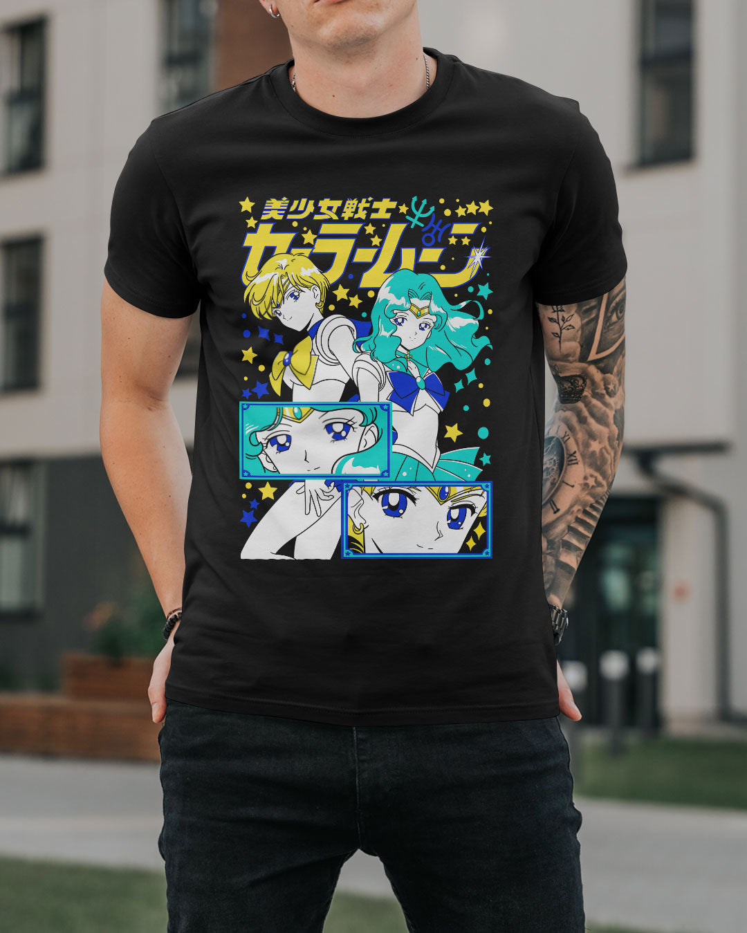 Anime - Sailor Moon - Sailor Urano y Seilor Neptuno