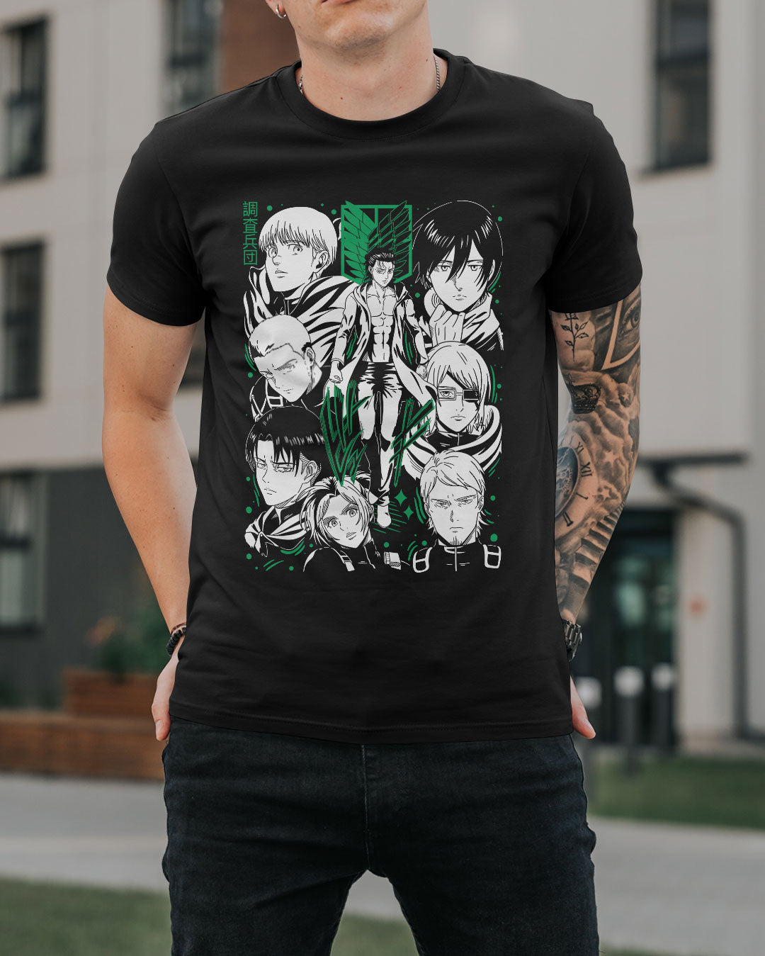 Anime - Attack On Titan - Legión de Reconocimiento