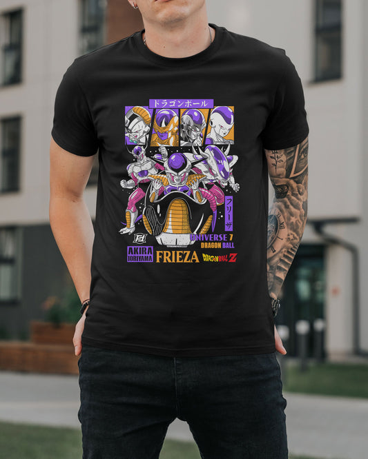 Polera Dragon Ball Z - Freezer y Familia