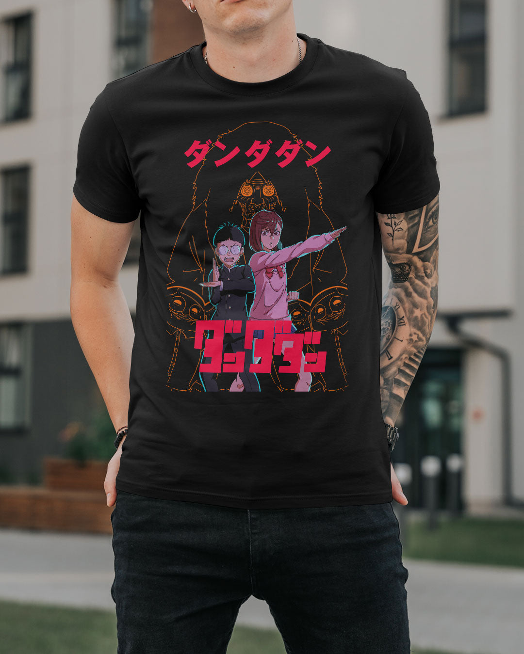 Anime - Dandadan - Okarun & Momo y la Turbo Abuela