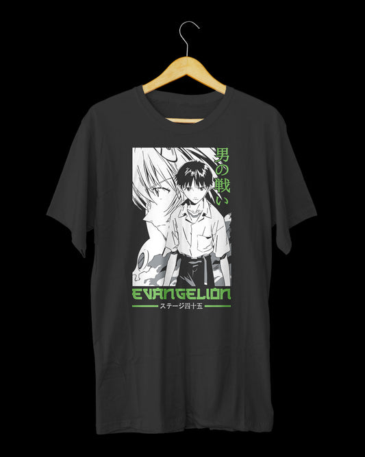 Polera Evangelion - Shinji & Rei