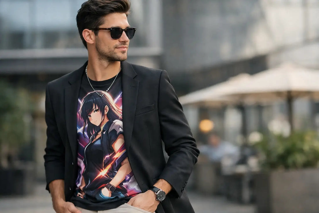 Cómo combinar polera de anime sin perder estilo