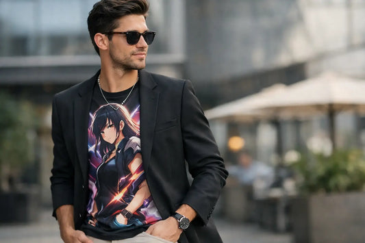 Cómo combinar polera de anime sin perder estilo