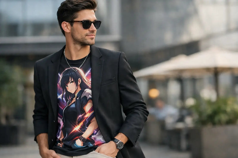 Cómo combinar polera de anime sin perder estilo