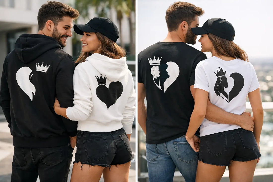 Ropa personalizada para parejas con estilo