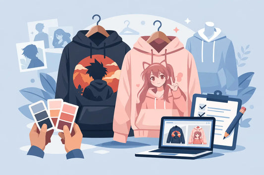 Polerones de anime personalizados: cómo elegir