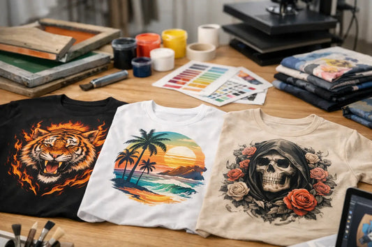 Guía de estampados para apparel gráfico