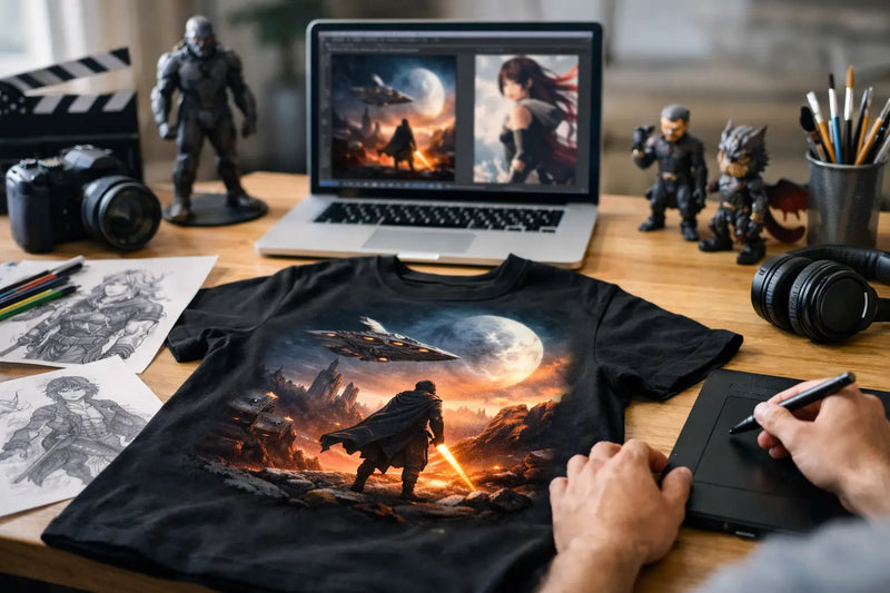 Cómo crear camiseta fandom original de verdad