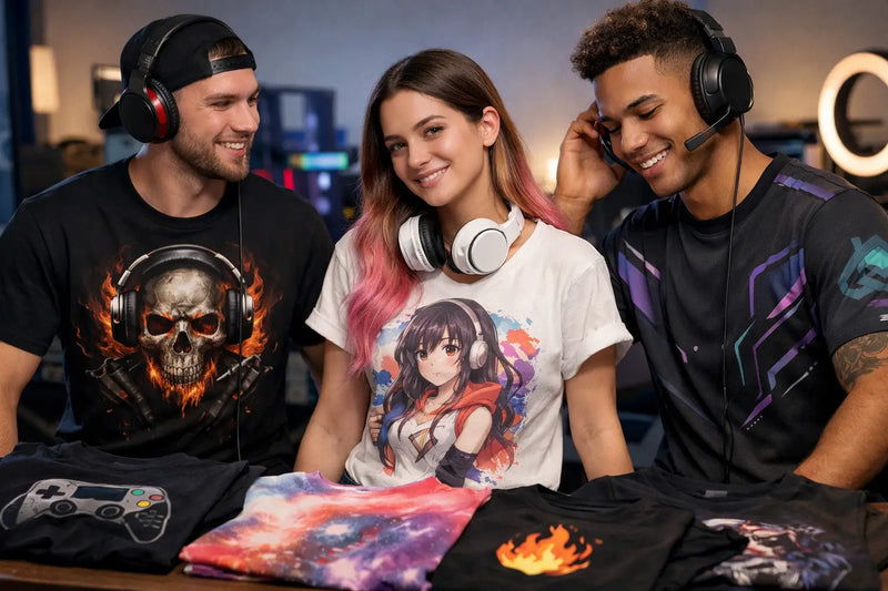 12 ideas de poleras para streamers con estilo