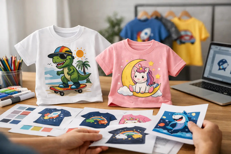 Cómo elegir diseño para polera infantil con estilo