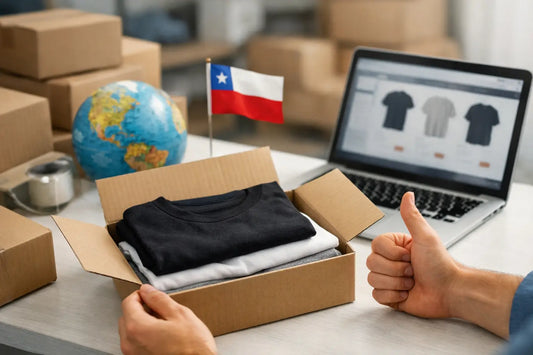 Envío de poleras a Chile sin dudas al comprar