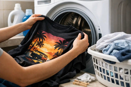 Cómo lavar poleras estampadas sin arruinarlas