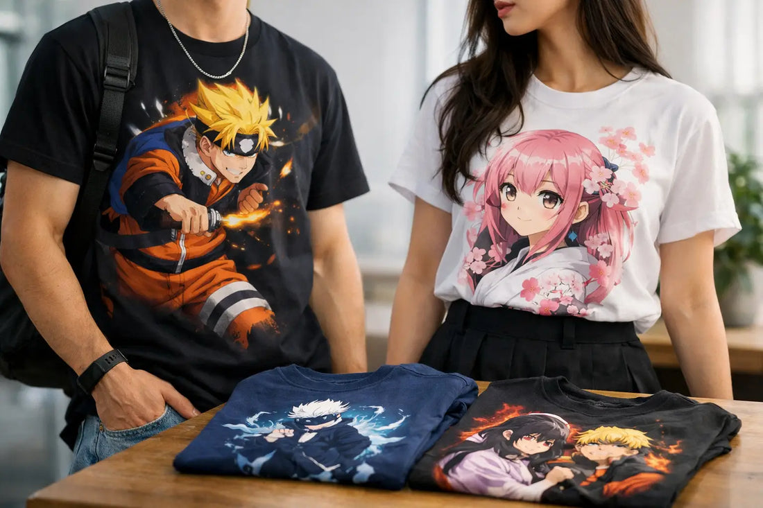 Mejores poleras de anime para tu estilo