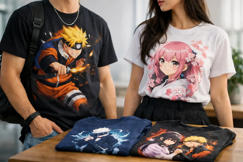 Mejores poleras de anime para tu estilo