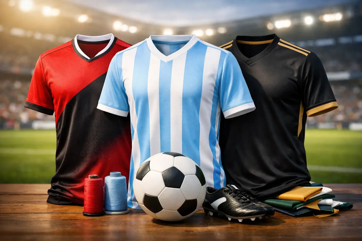 Poleras de futbol personalizadas con estilo