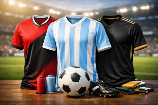 Poleras de futbol personalizadas con estilo
