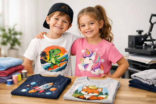 Poleras infantiles personalizadas con estilo
