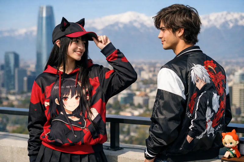 Tendencias de ropa otaku Chile con actitud