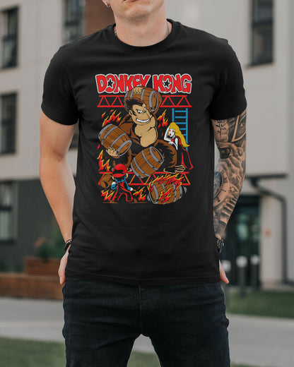 Polera Donkey Kong - Mario