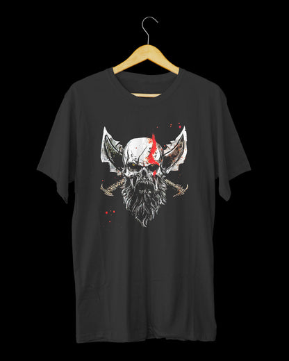 Polera God of War - Craneo Kratos