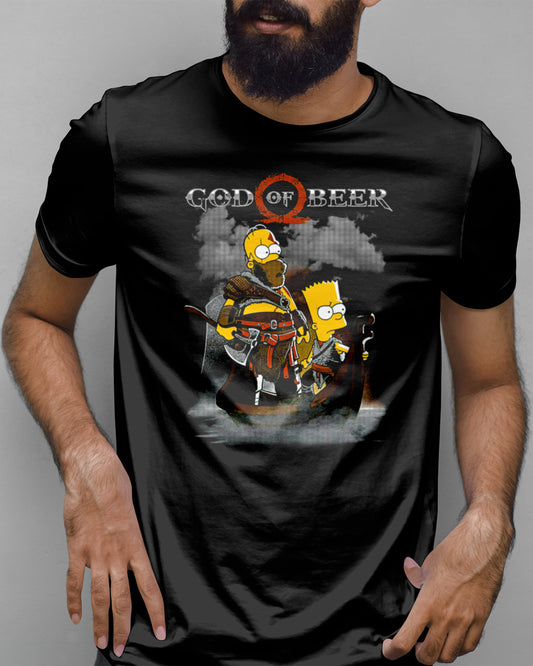 Cartoon - Los Simpsons - God of Beer