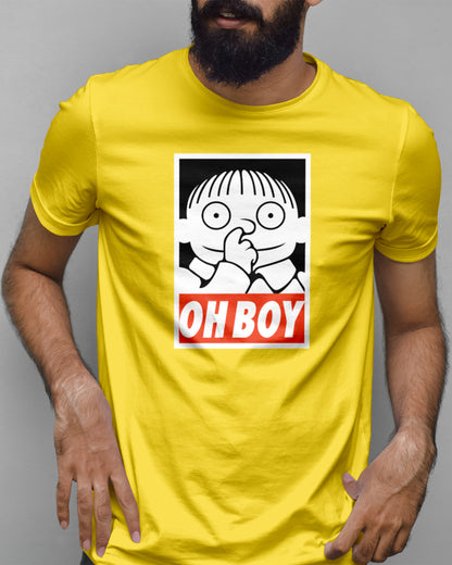 Polera  Los Simpsons - Oh Boy