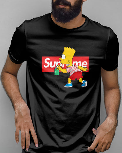 Polera  Los Simpsons - Bart Simpsons