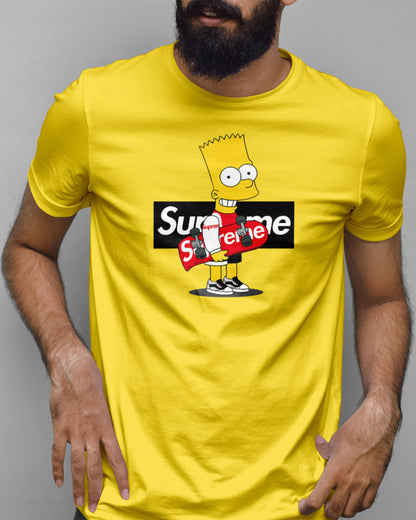 Polera  Los Simpsons - Bart Simpsons