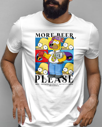 Polera  Los Simpsons - Homero