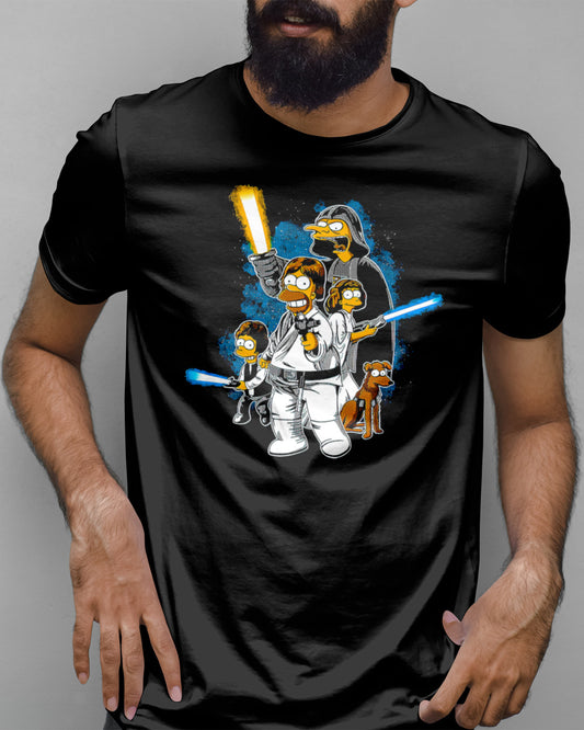 Cartoon - Los Simpsons Star Wars