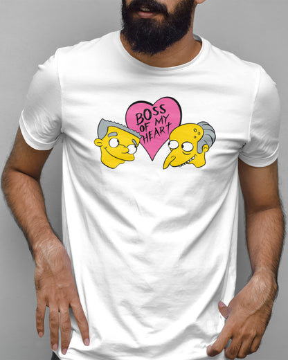 Polera  Los Simpsons -Boss of my Heard