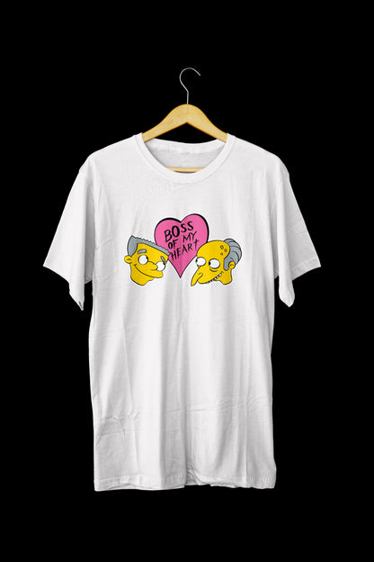 Polera  Los Simpsons -Boss of my Heard