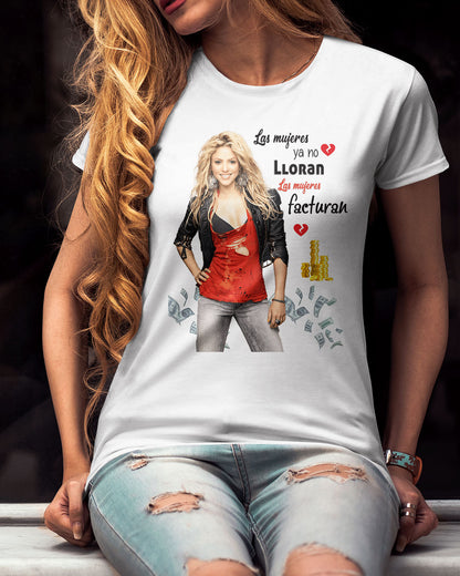 Polera  Shakira - Las Mujeres Facturan