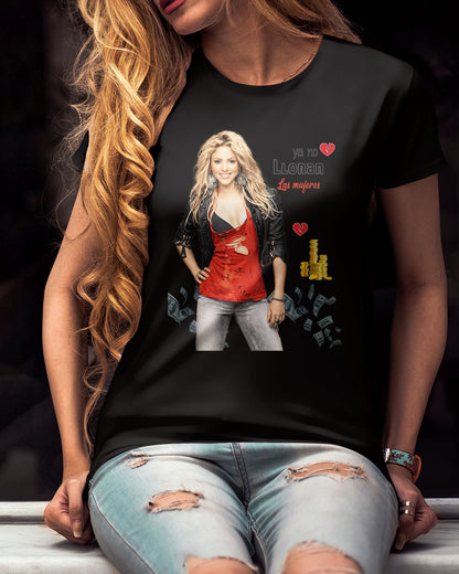 Polera  Shakira - Las Mujeres Facturan
