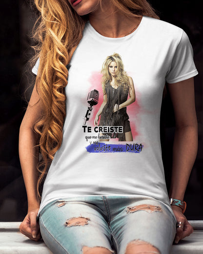 Polera  Shakira - Me Volviste Más Dura