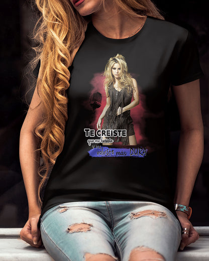 Polera  Shakira - Me Volviste Más Dura